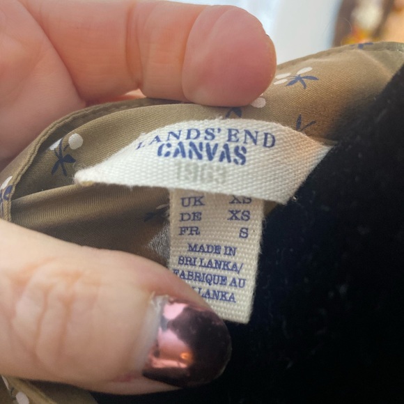 Lands End Canvas Silk Blouse - Picture 10 of 11